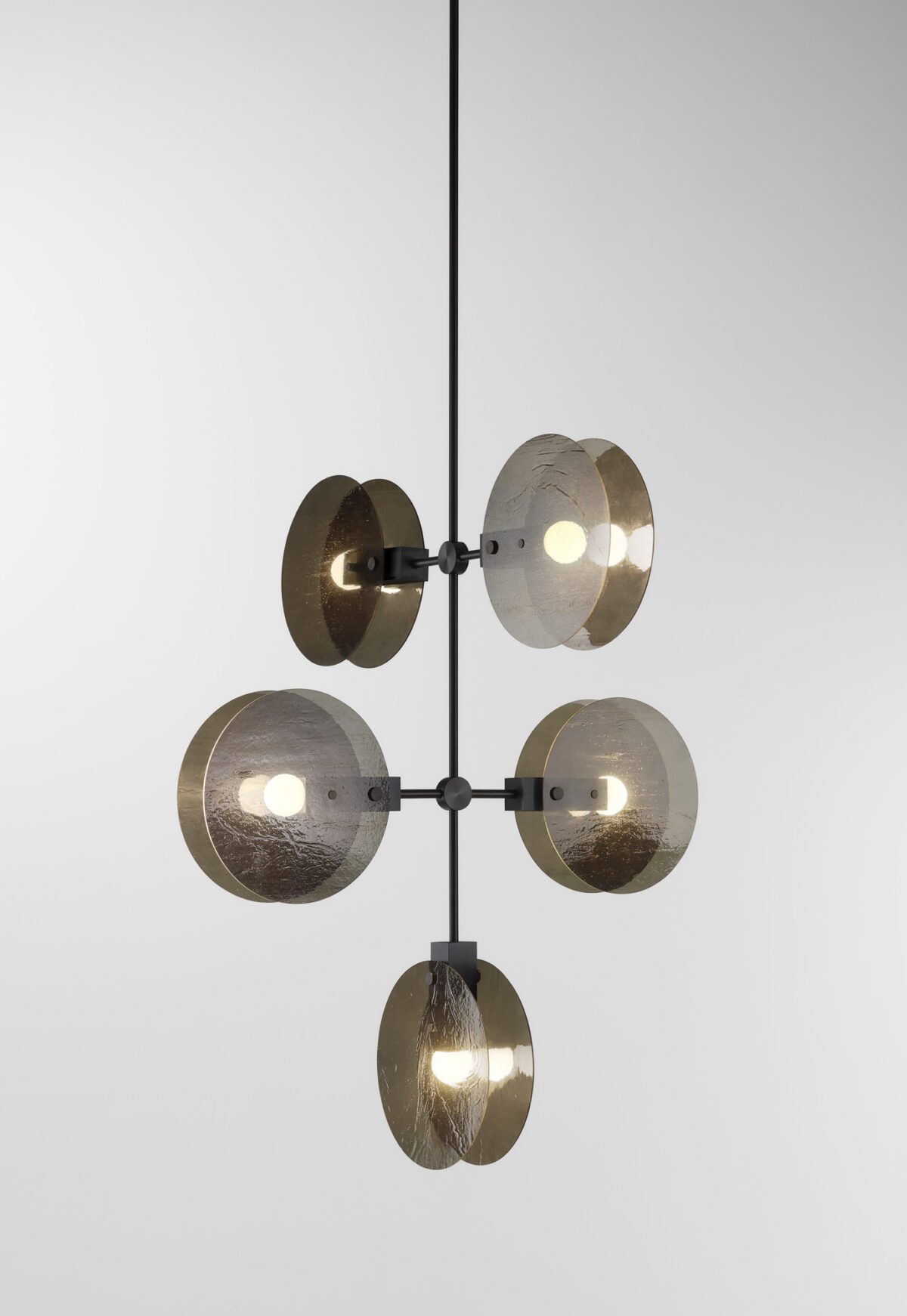Nebulae Vertical Chandelier | 5 Shades