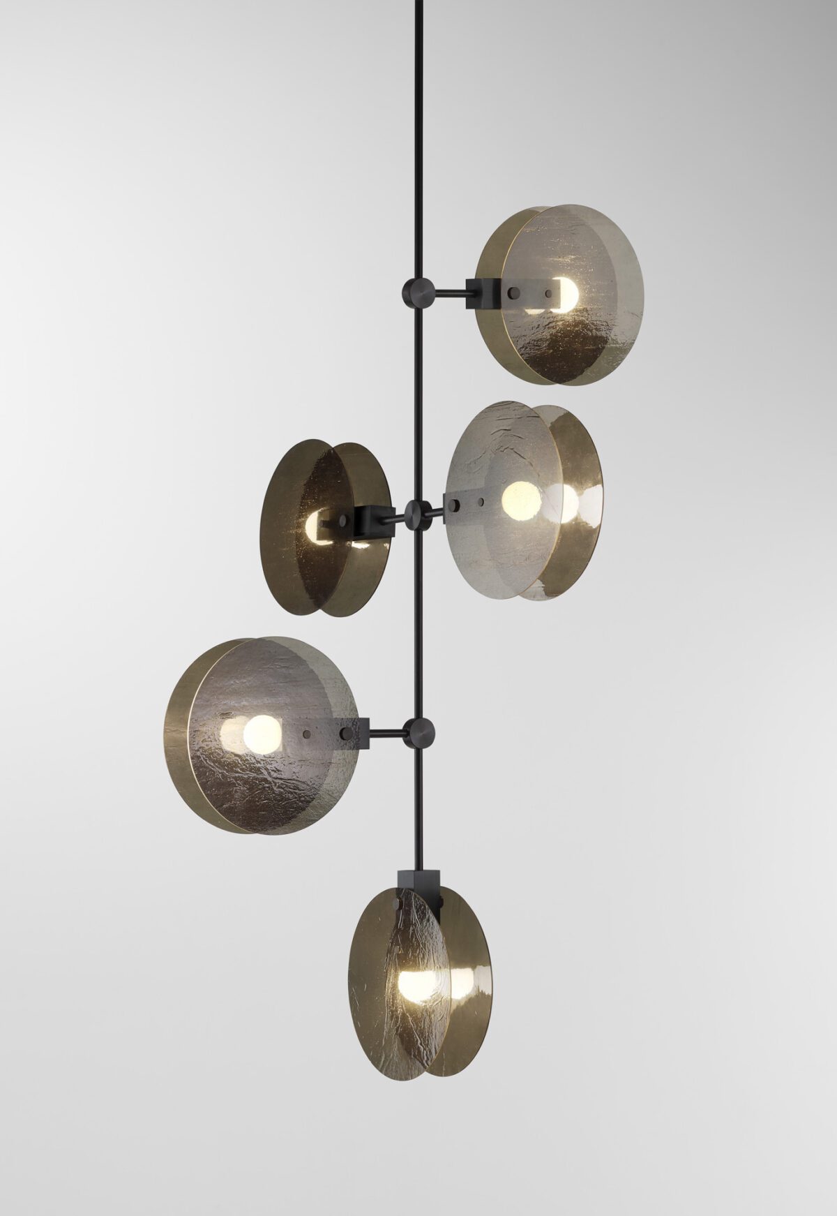 Nebulae Vertical Chandelier | 5 Shades