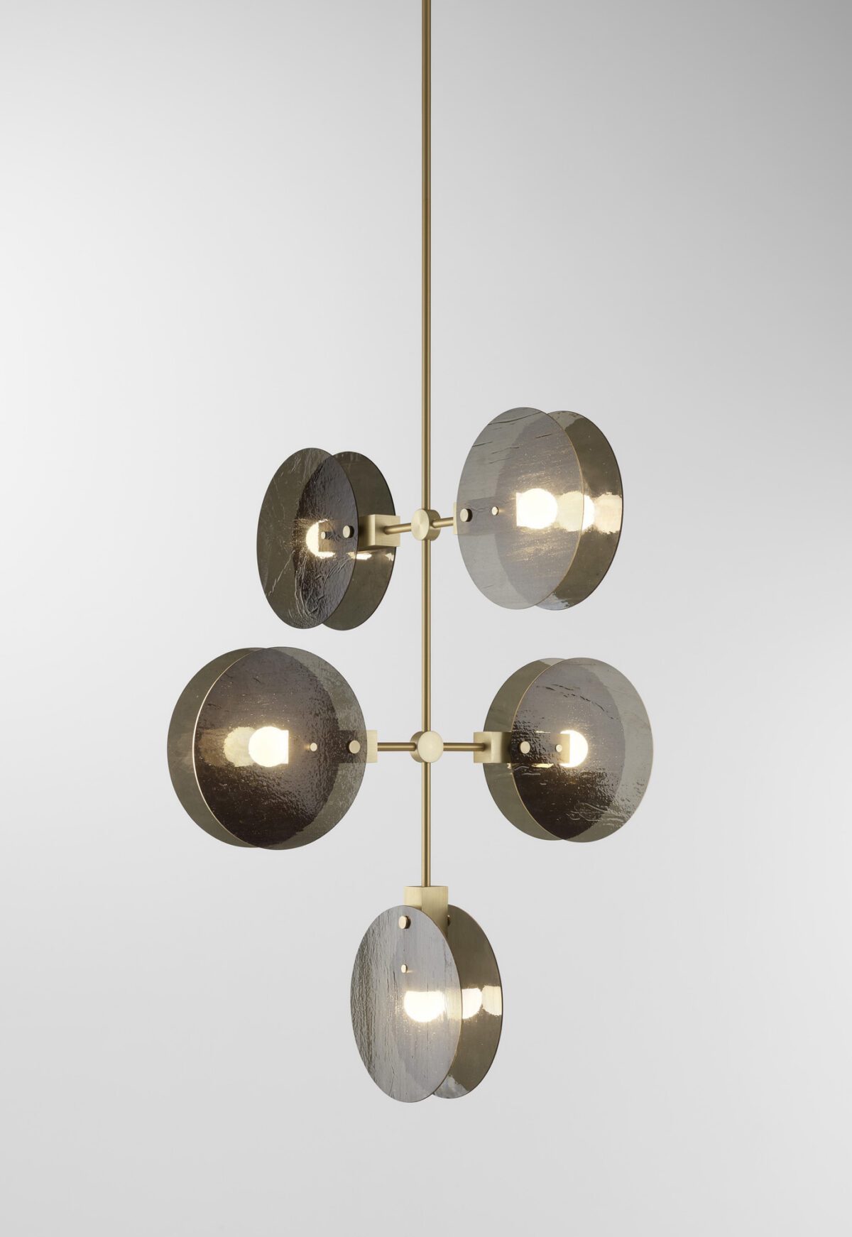 Nebulae Vertical Chandelier | 5 Shades