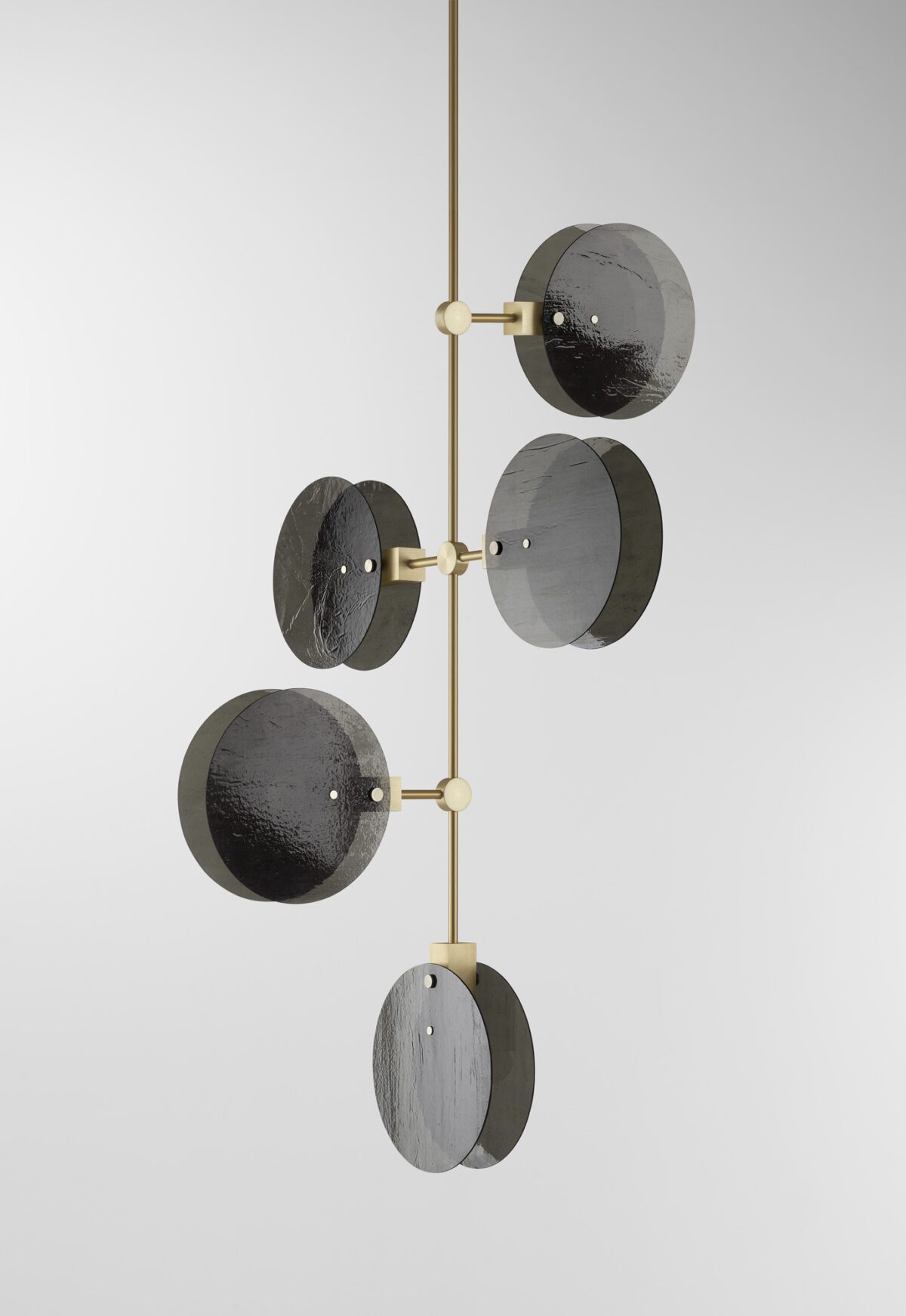 Nebulae Vertical Chandelier | 5 Shades