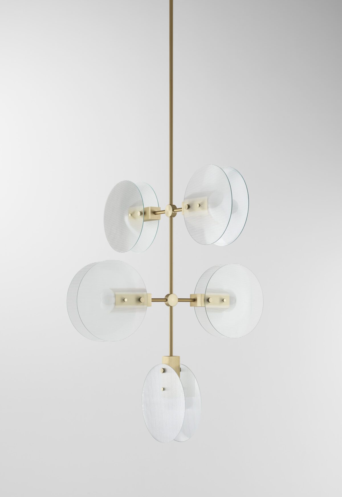 Nebulae Vertical Chandelier | 5 Shades