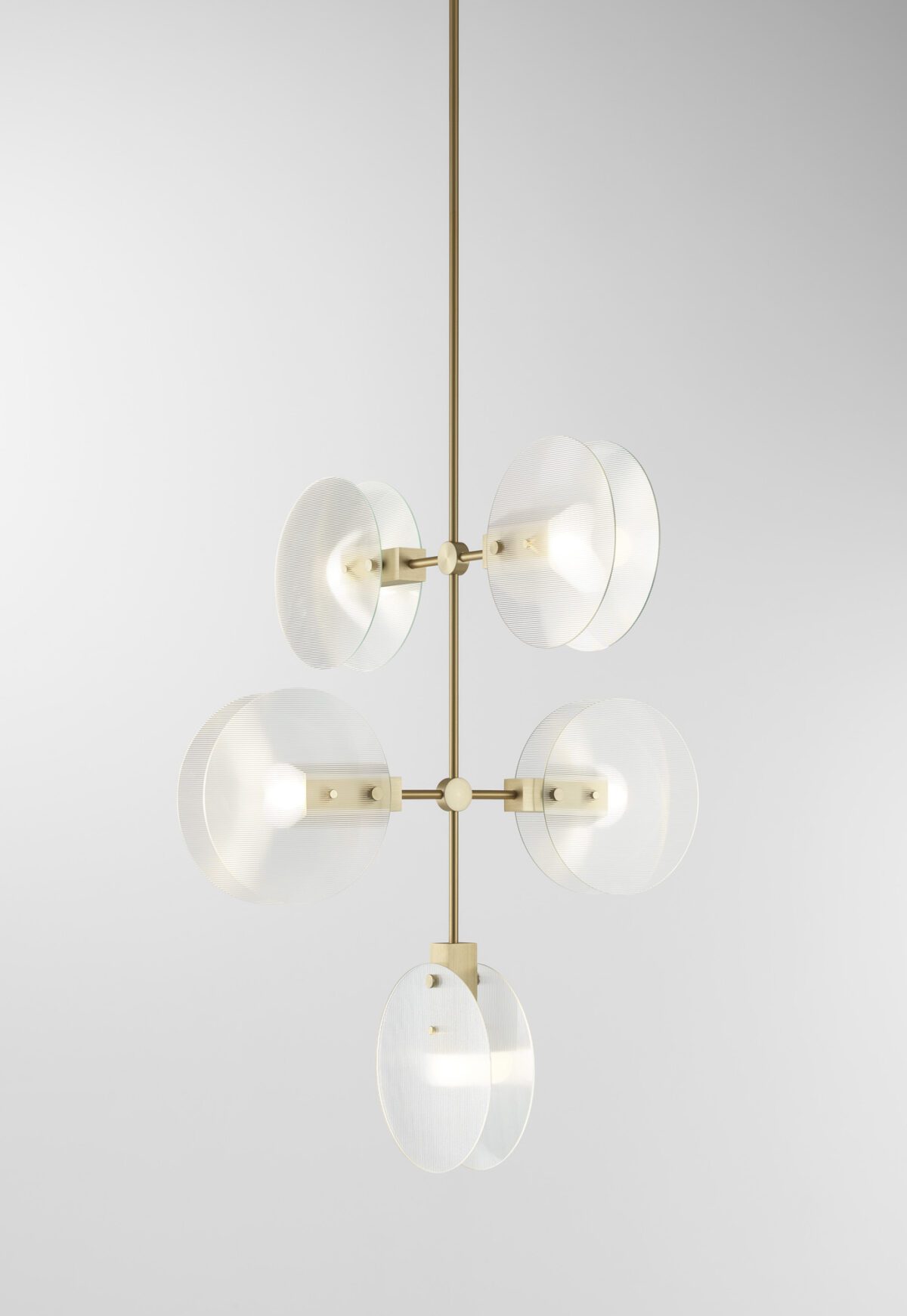 Nebulae Vertical Chandelier | 5 Shades