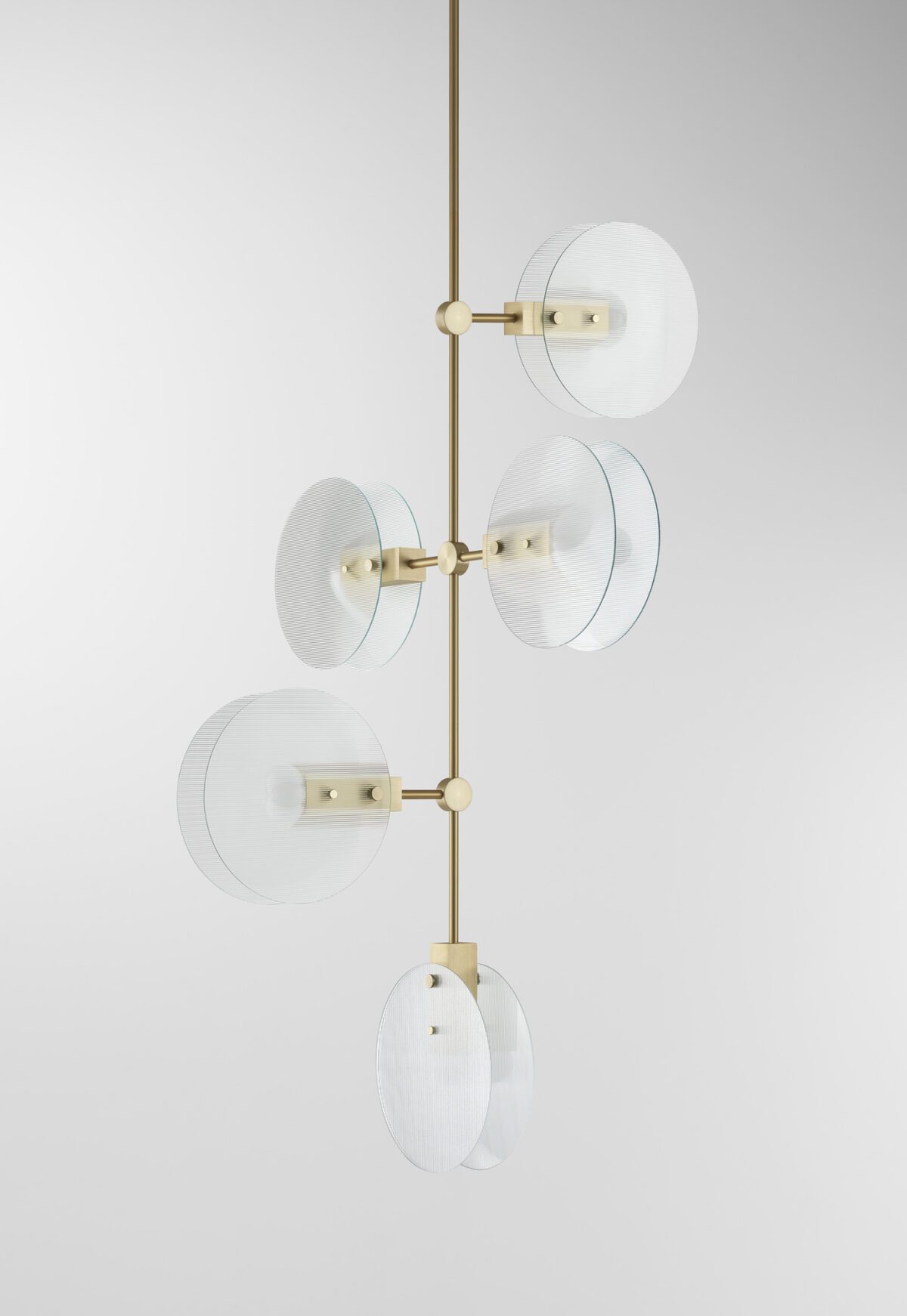 Nebulae Vertical Chandelier | 5 Shades