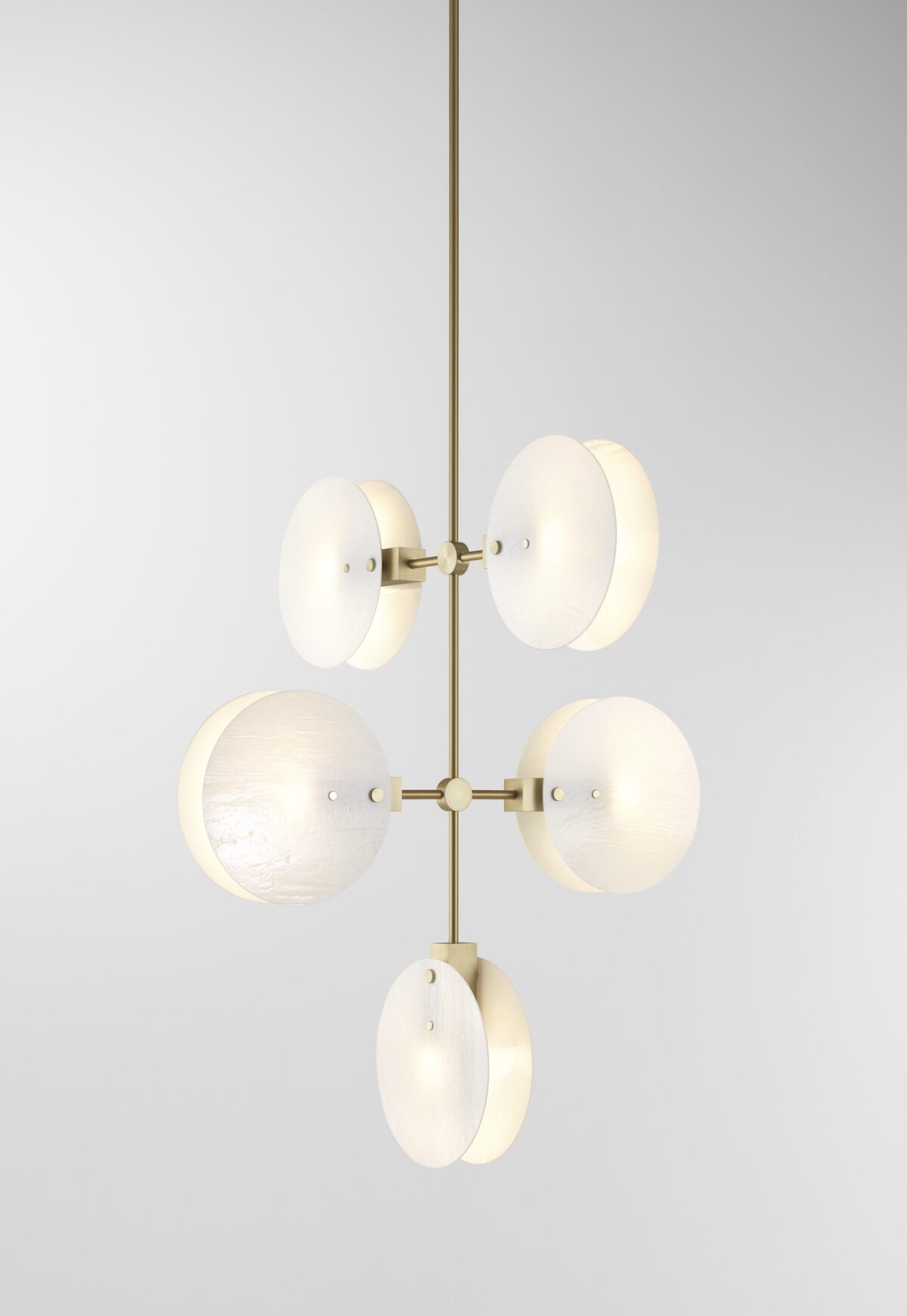 Nebulae Vertical Chandelier | 5 Shades