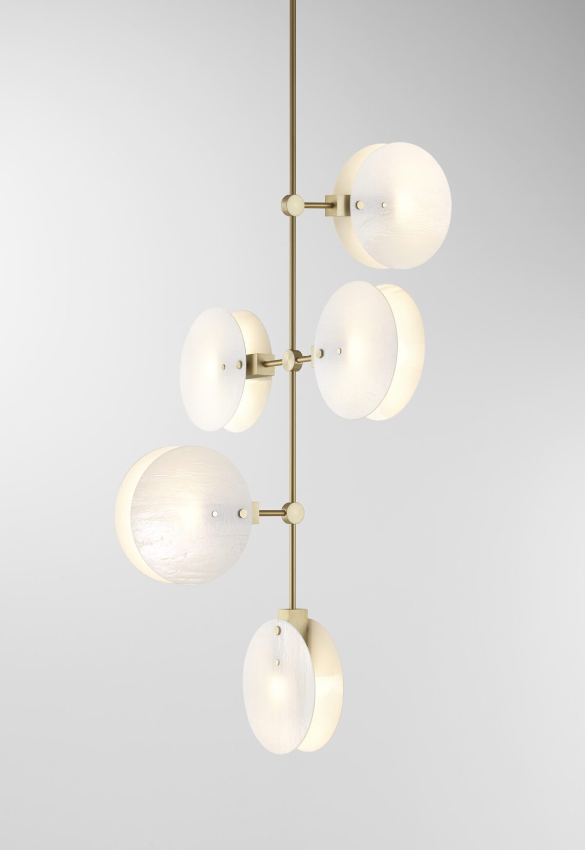 Nebulae Vertical Chandelier | 5 Shades