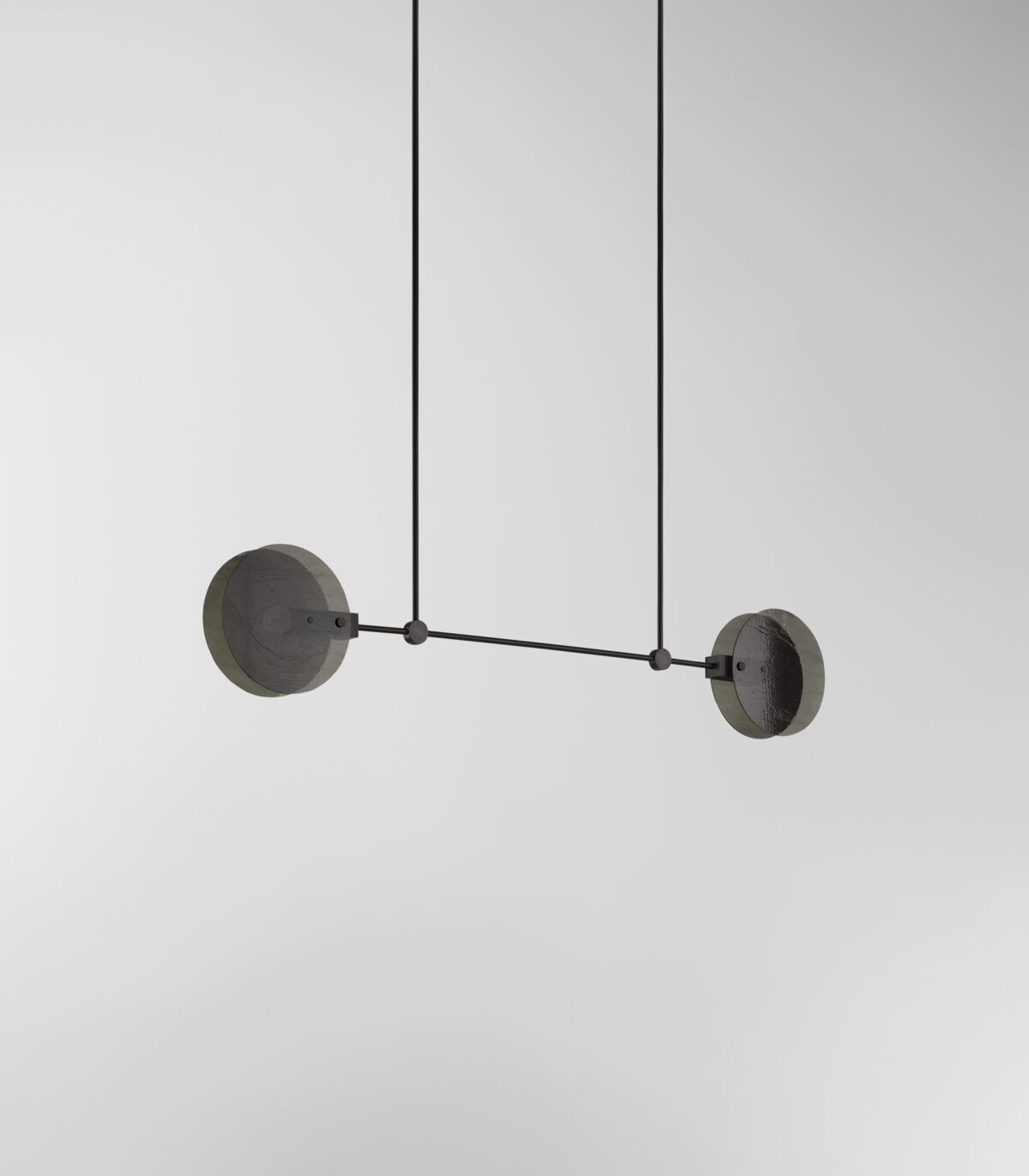 Nebulae Horizontal Chandelier | 2 Shades