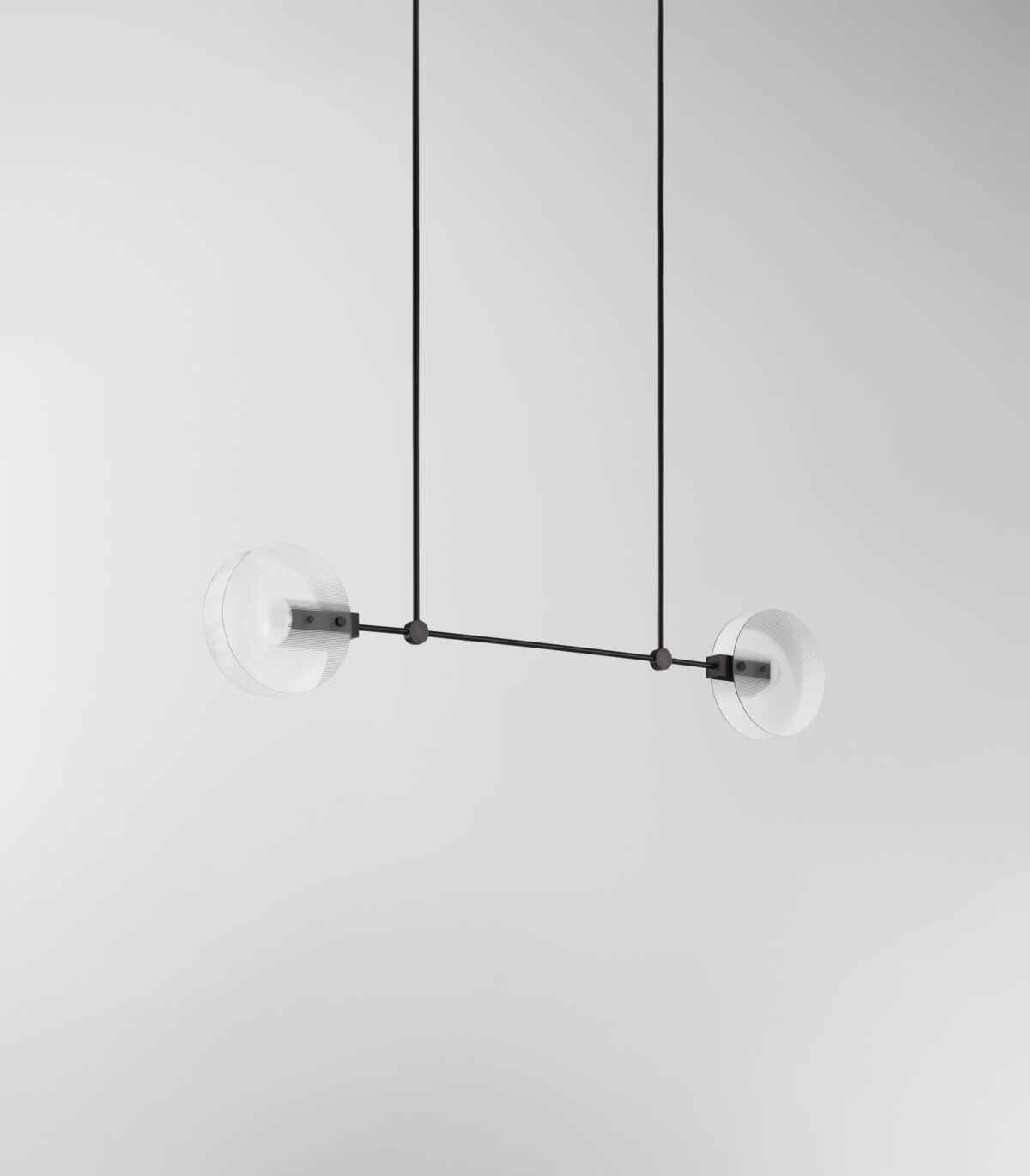 Nebulae Horizontal Chandelier | 2 Shades