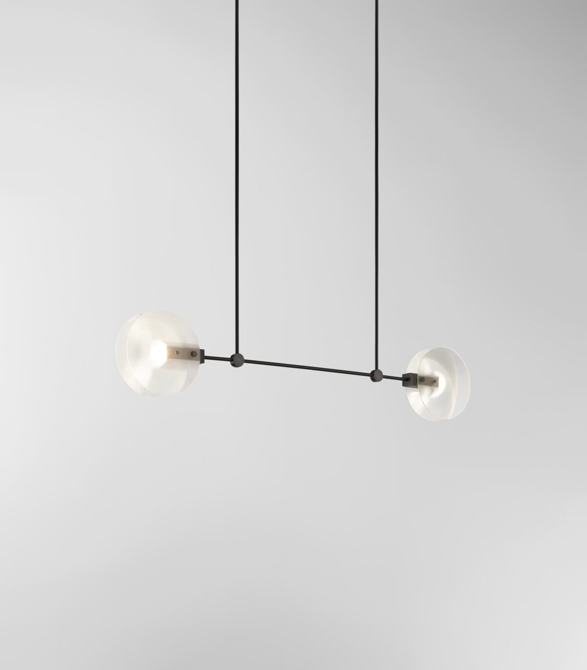 Nebulae Horizontal Chandelier | 2 Shades