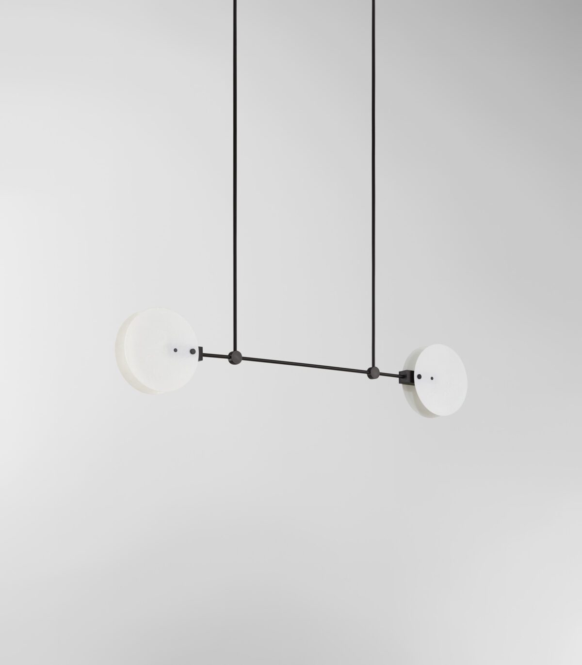 Nebulae Horizontal Chandelier | 2 Shades