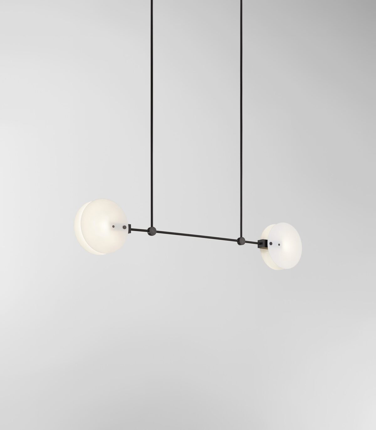 Nebulae Horizontal Chandelier | 2 Shades