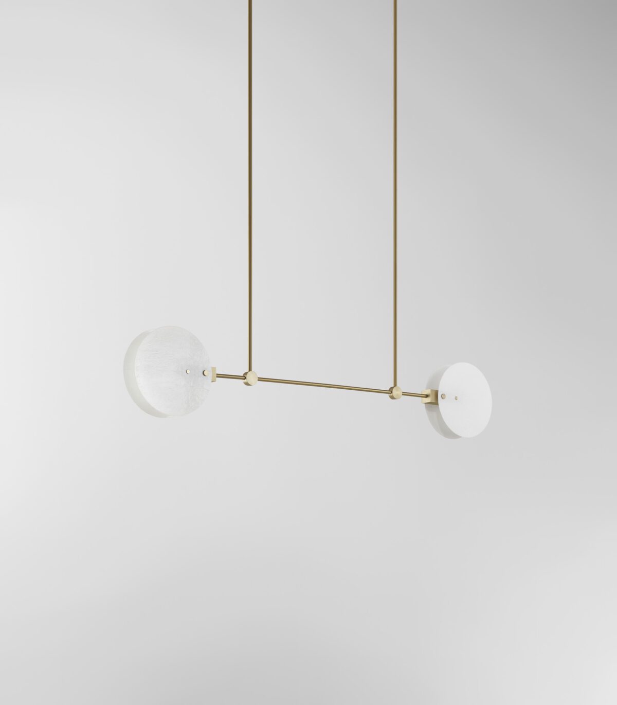 Nebulae Horizontal Chandelier | 2 Shades