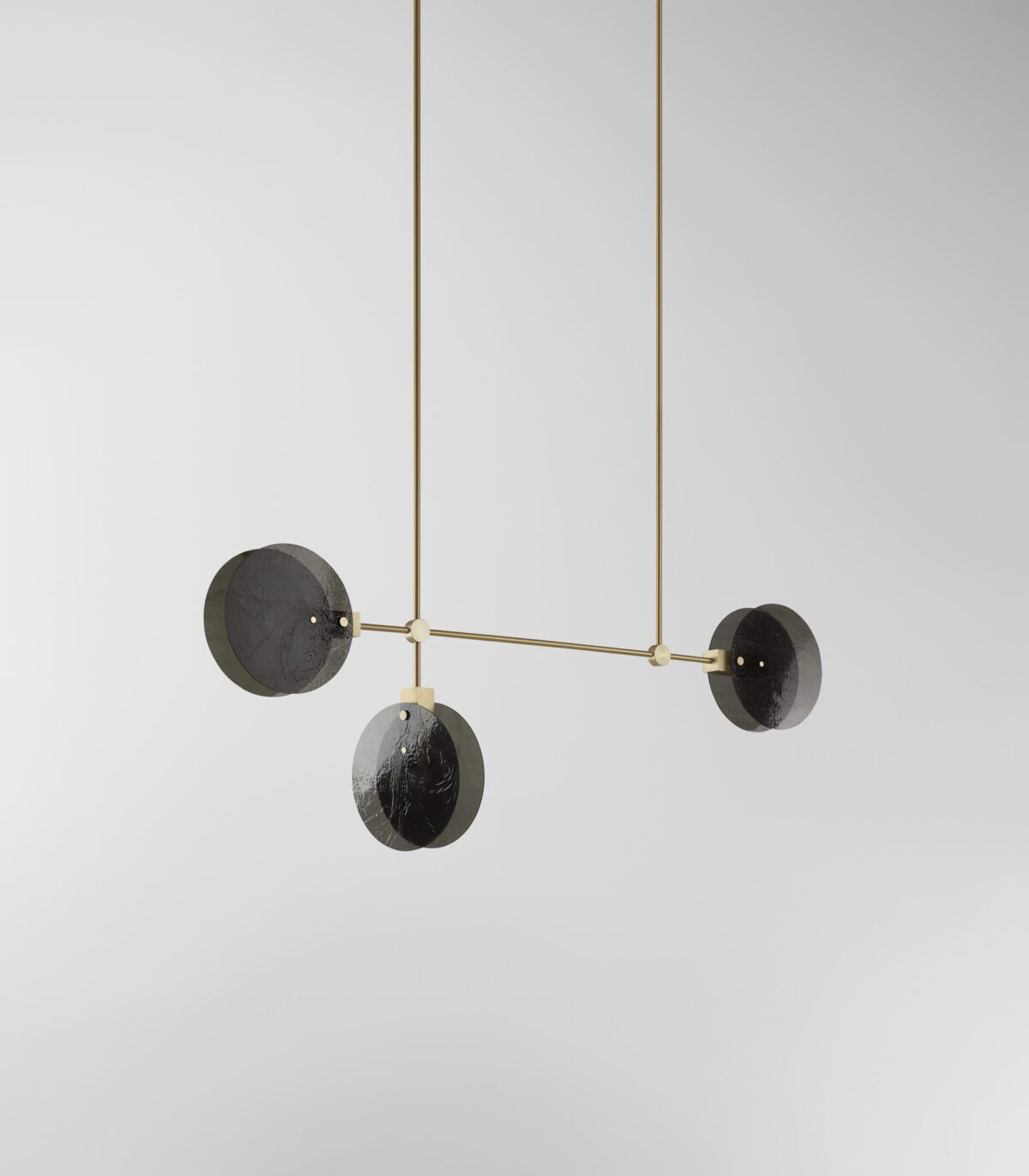 Nebulae Horizontal Chandelier | 3 Shades
