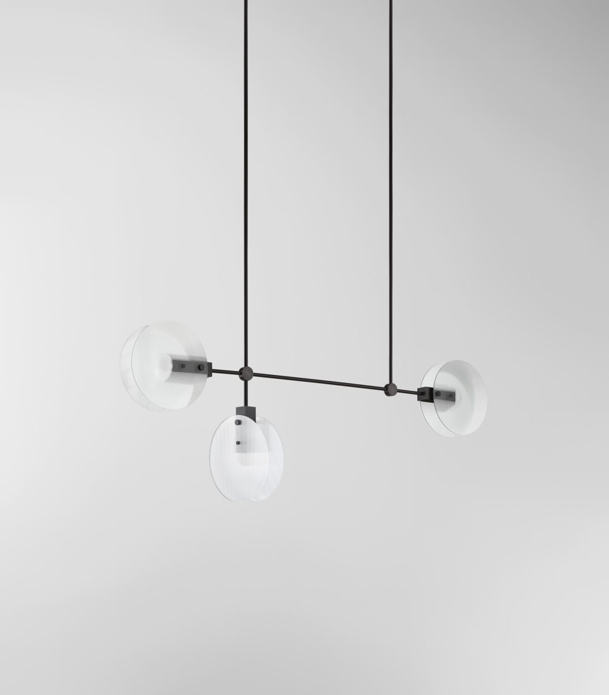 Nebulae Horizontal Chandelier | 3 Shades