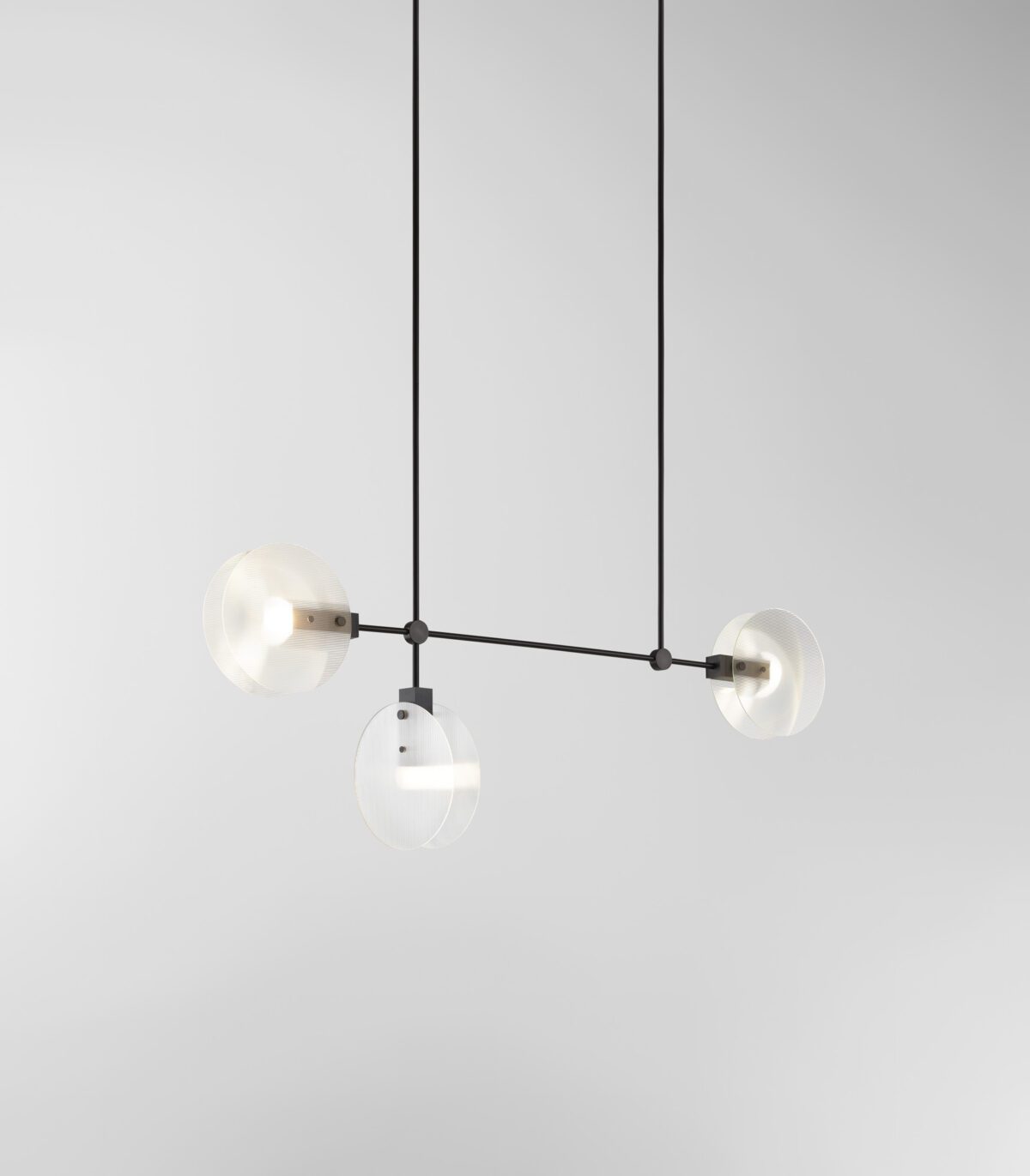 Nebulae Horizontal Chandelier | 3 Shades