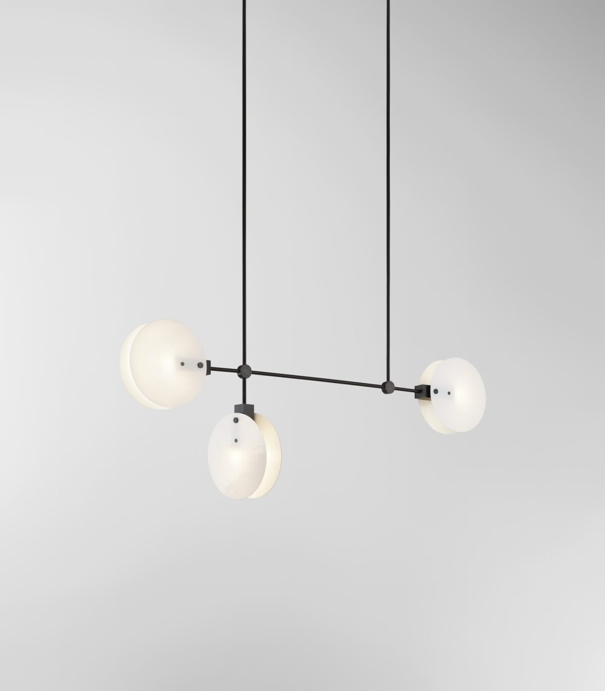 Nebulae Horizontal Chandelier | 3 Shades