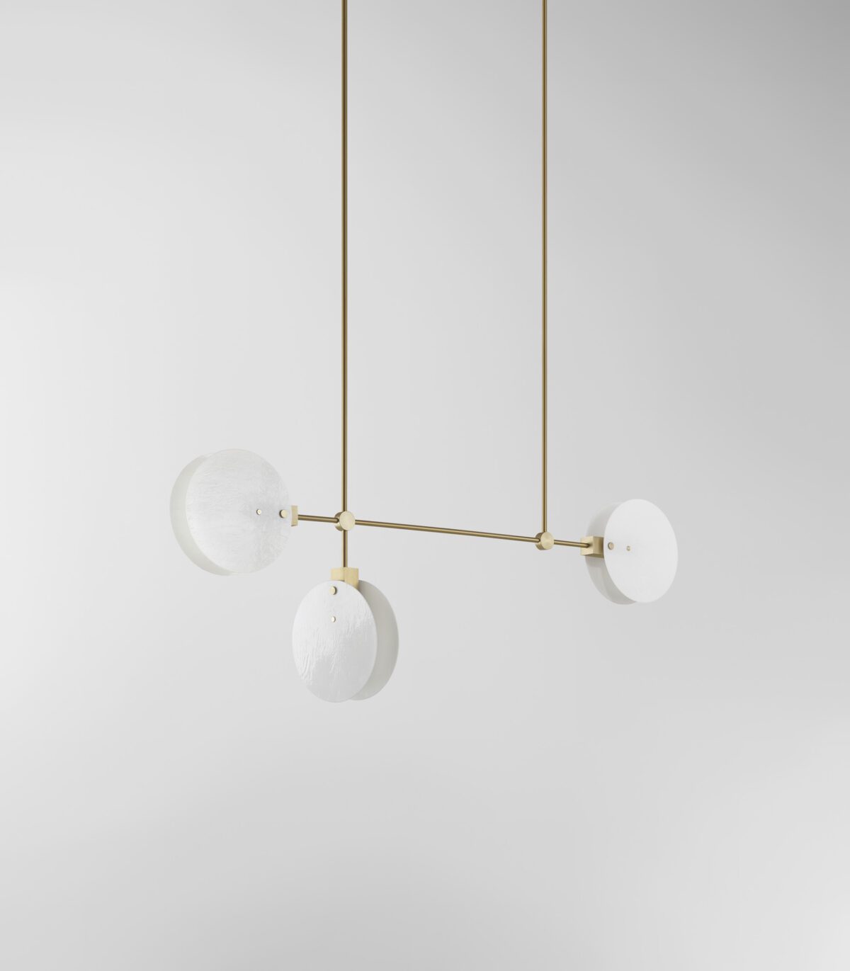 Nebulae Horizontal Chandelier | 3 Shades