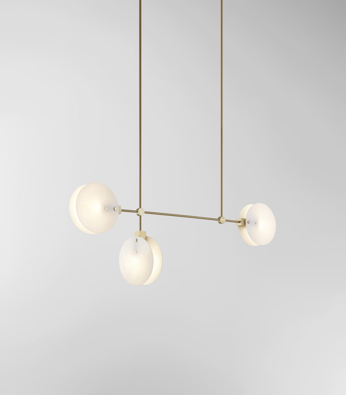 Nebulae Horizontal Chandelier | 3 Shades