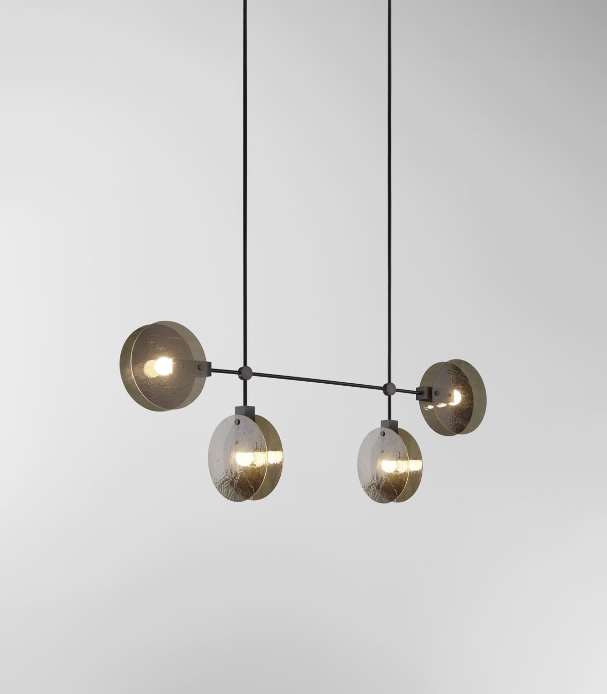 Nebulae Horizontal Chandelier | 4 Shades