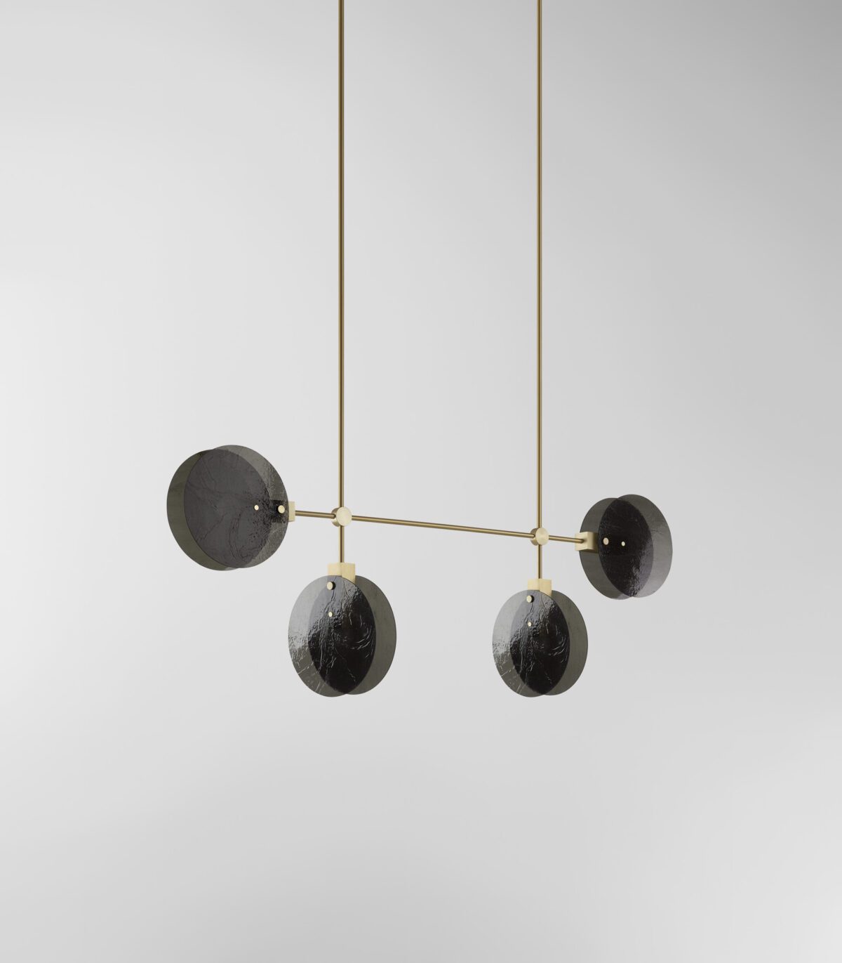 Nebulae Horizontal Chandelier | 4 Shades