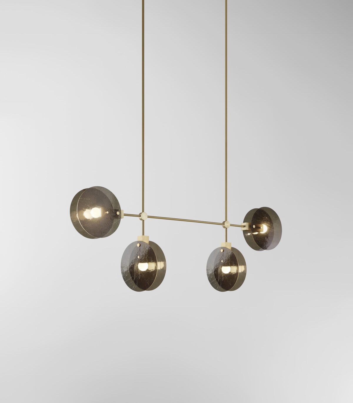 Nebulae Horizontal Chandelier | 4 Shades