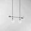 Nebulae Horizontal Chandelier | 4 Shades