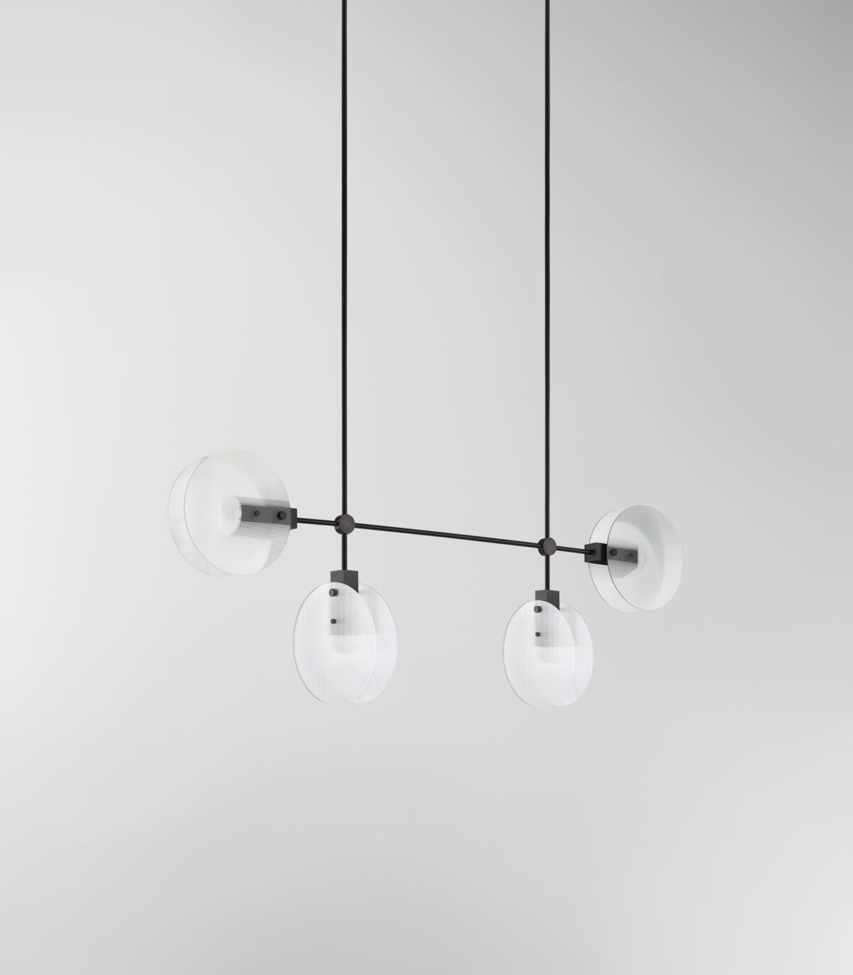 Nebulae Horizontal Chandelier | 4 Shades