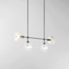 Nebulae Horizontal Chandelier | 4 Shades