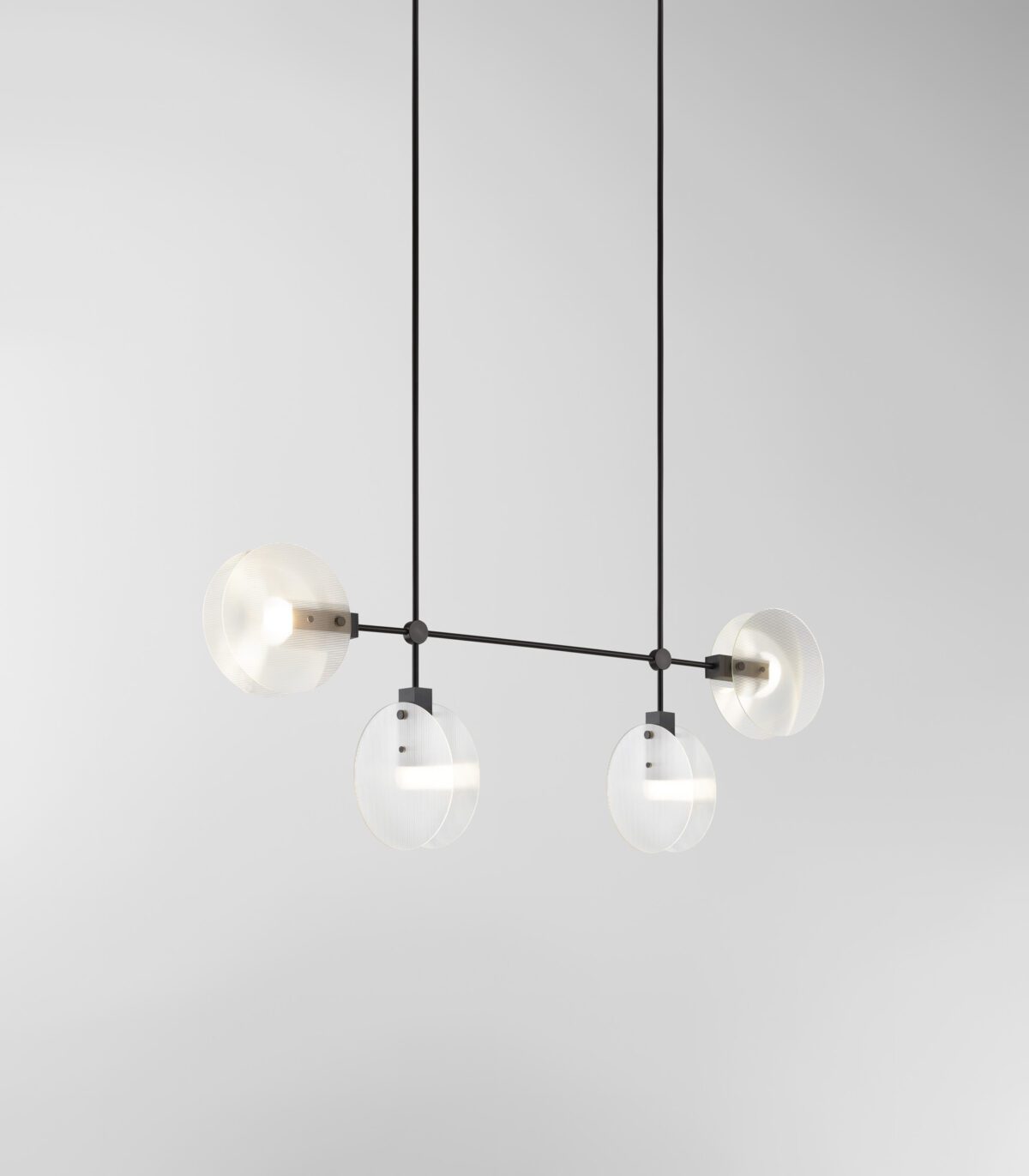 Nebulae Horizontal Chandelier | 4 Shades
