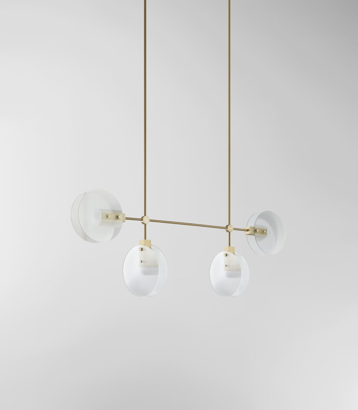 Nebulae Horizontal Chandelier | 4 Shades
