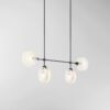 Nebulae Horizontal Chandelier | 4 Shades