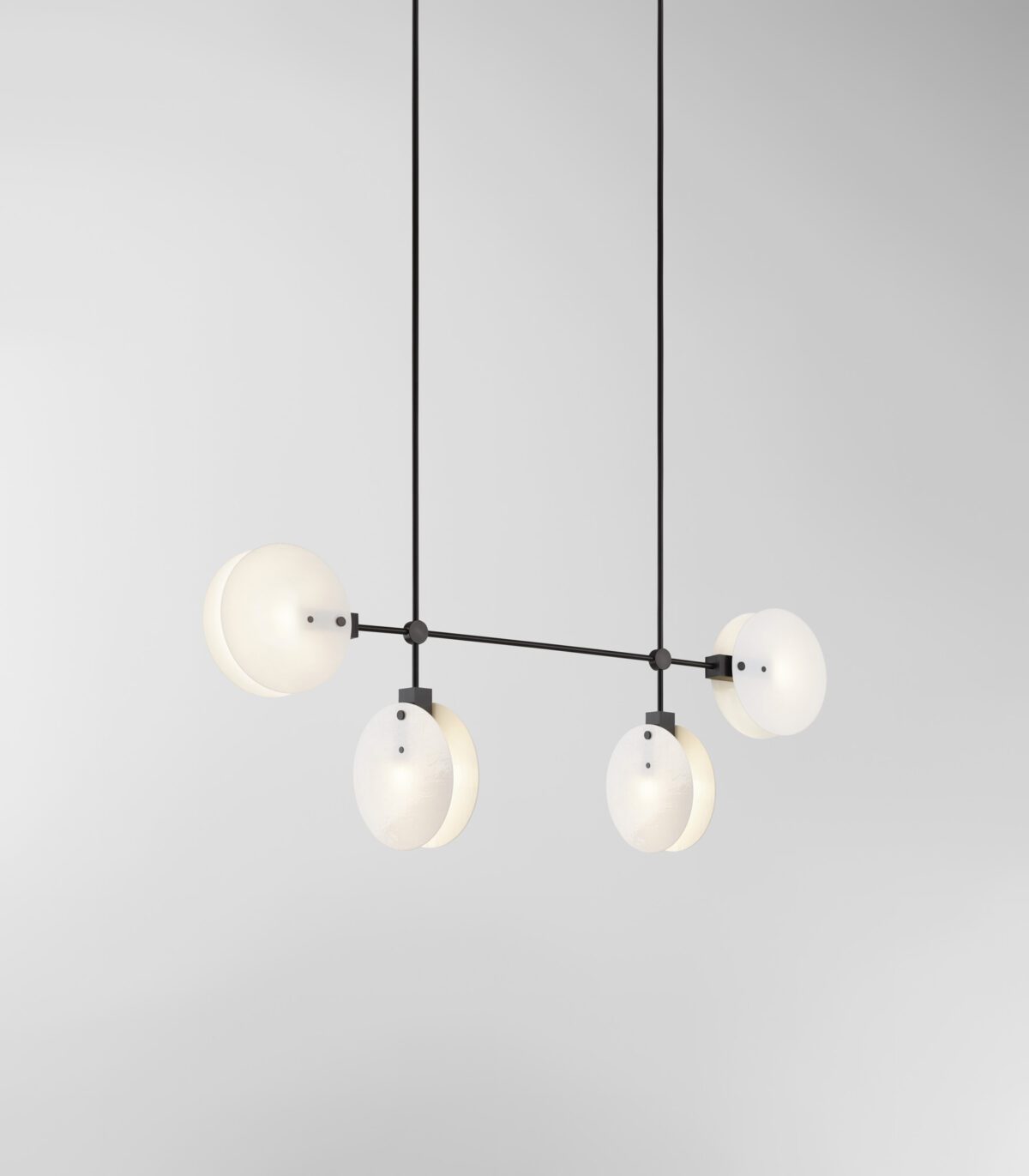Nebulae Horizontal Chandelier | 4 Shades