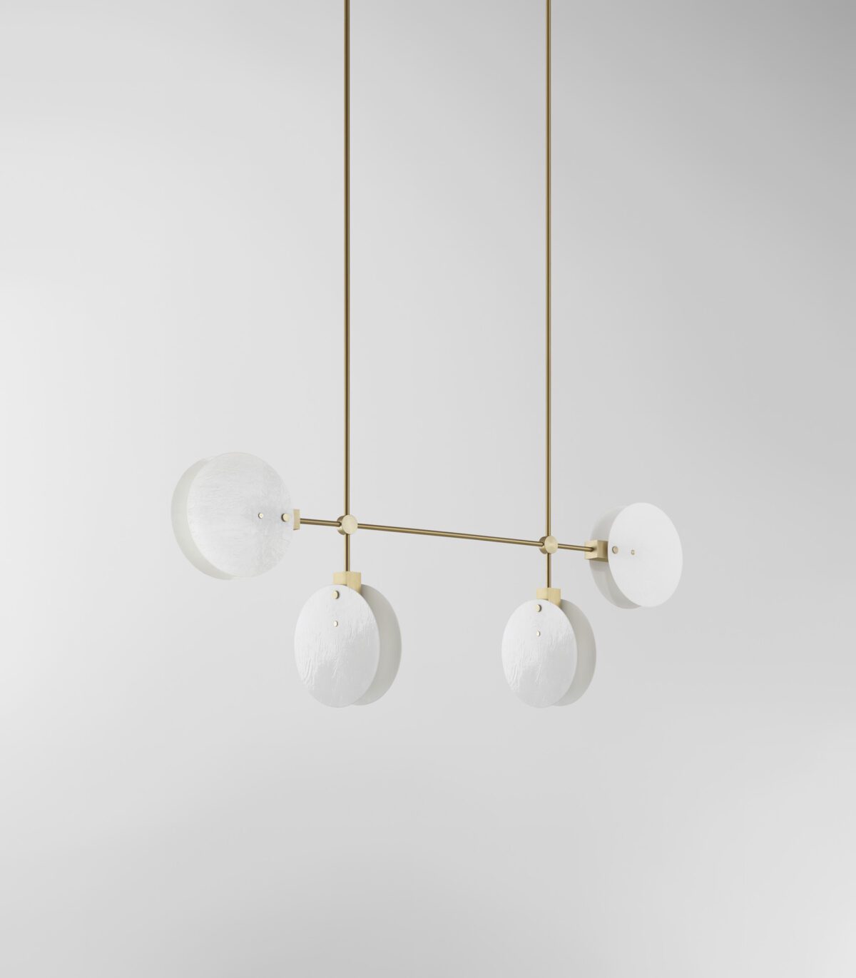 Nebulae Horizontal Chandelier | 4 Shades