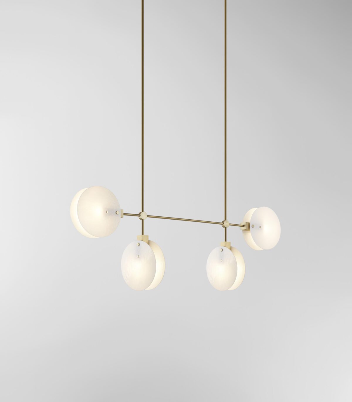 Nebulae Horizontal Chandelier | 4 Shades