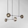 Nebulae Horizontal Chandelier | 4 Shades