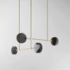 Nebulae Horizontal Chandelier | 4 Shades