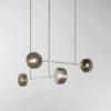 Nebulae Horizontal Chandelier | 4 Shades