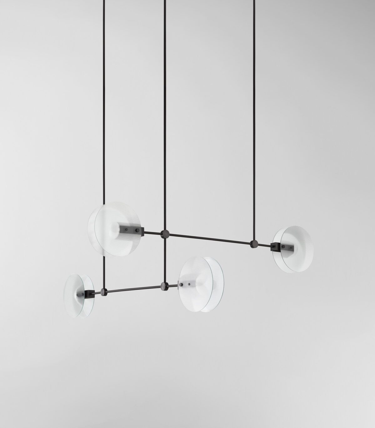 Nebulae Horizontal Chandelier | 4 Shades