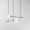 Nebulae Horizontal Chandelier | 4 Shades