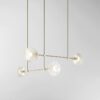 Nebulae Horizontal Chandelier | 4 Shades