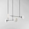 Nebulae Horizontal Chandelier | 4 Shades