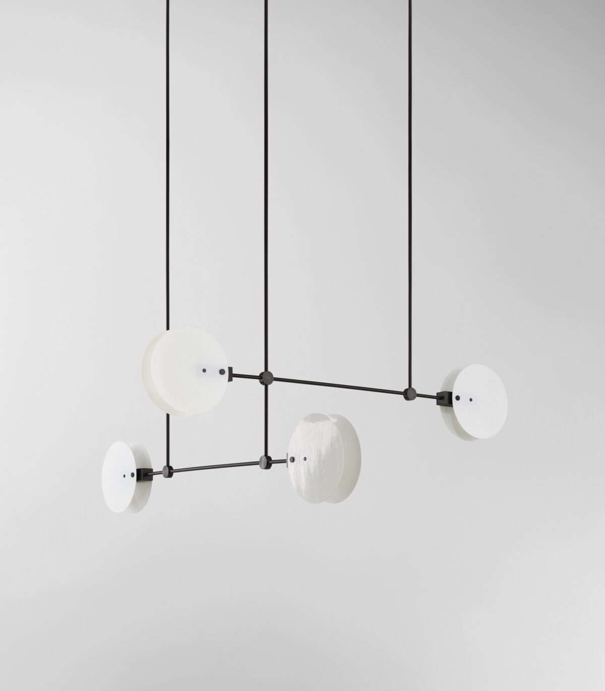 Nebulae Horizontal Chandelier | 4 Shades