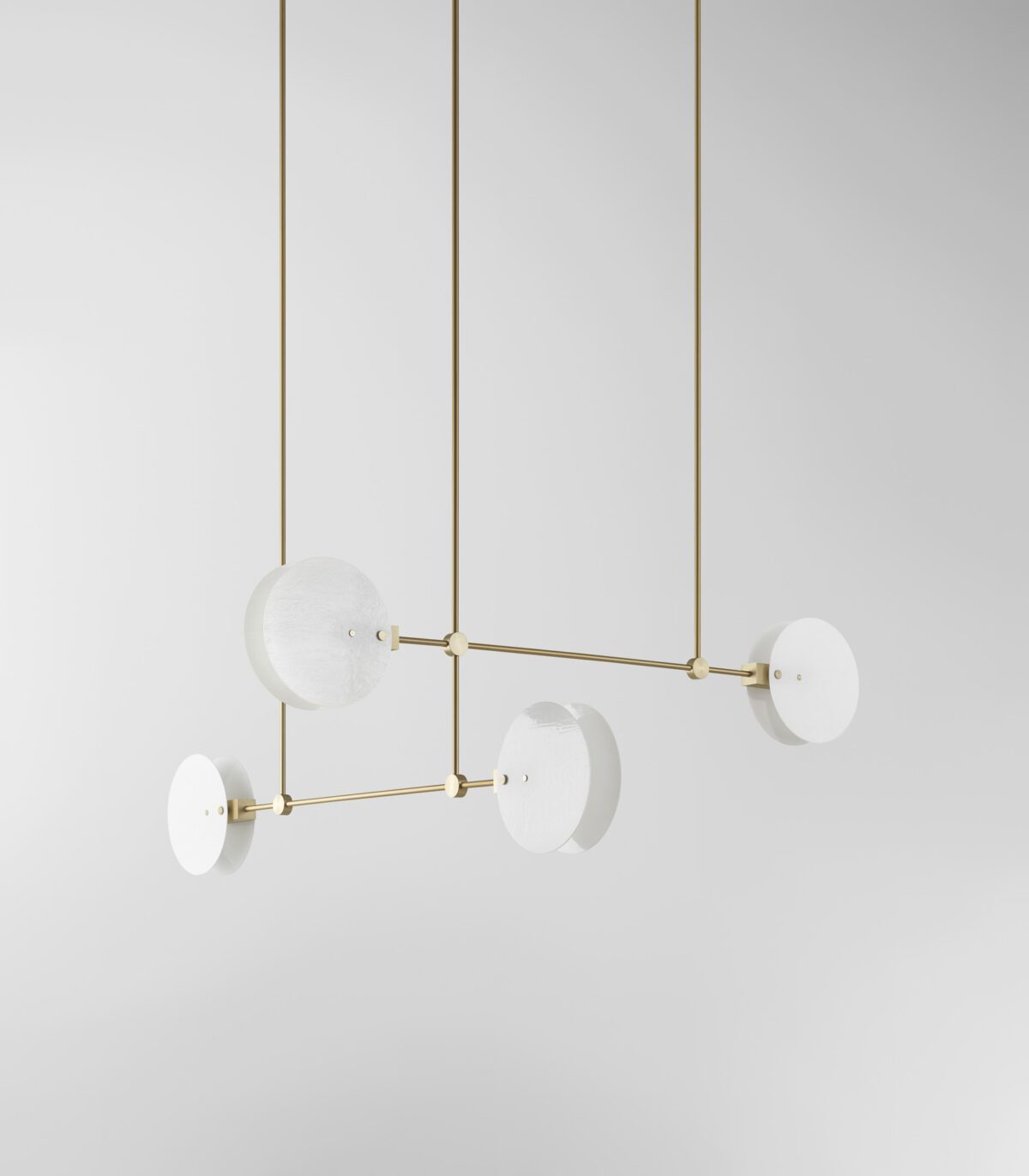 Nebulae Horizontal Chandelier | 4 Shades
