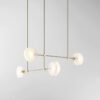 Nebulae Horizontal Chandelier | 4 Shades