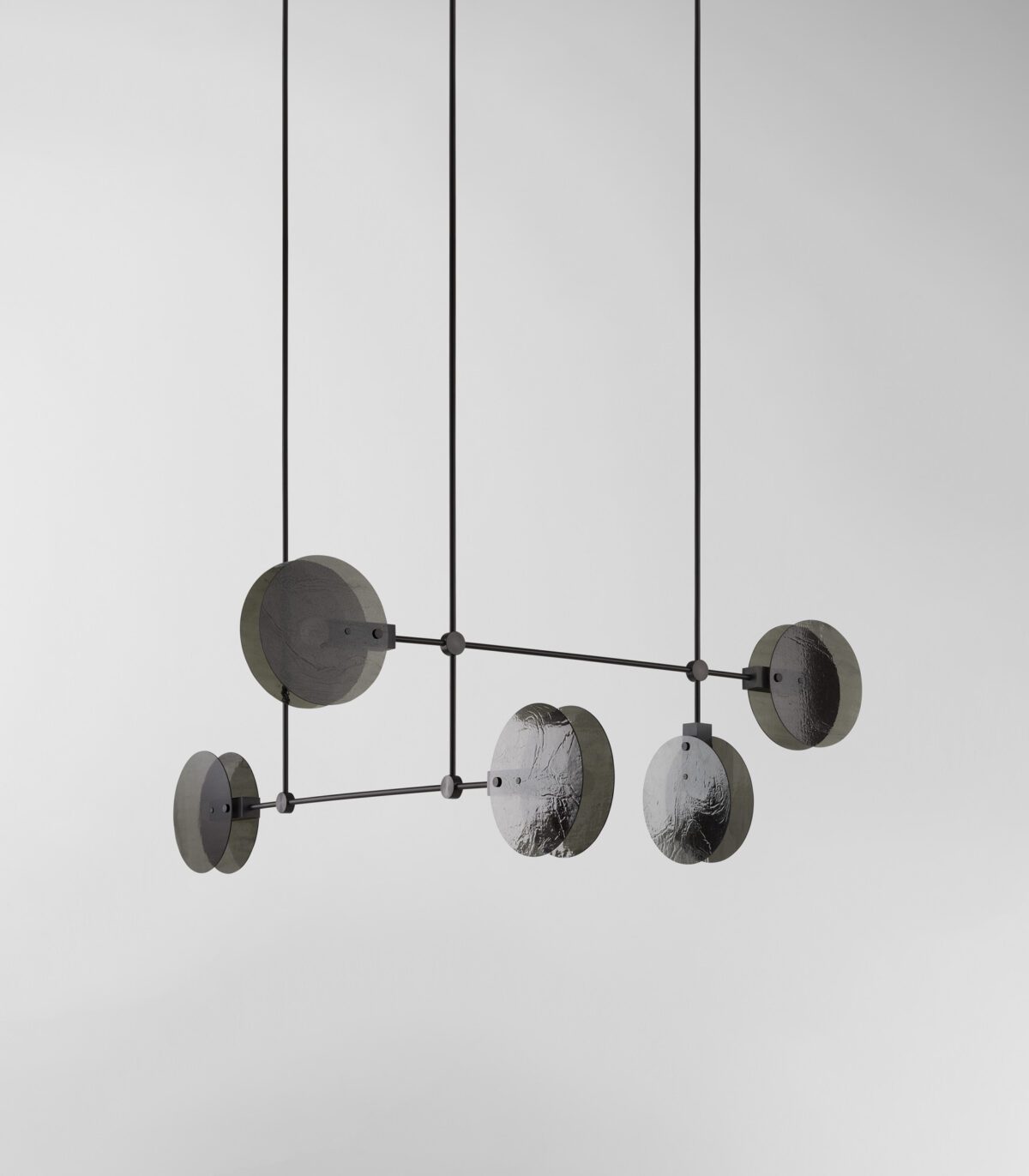 Nebulae Horizontal Chandelier | 5 Shades