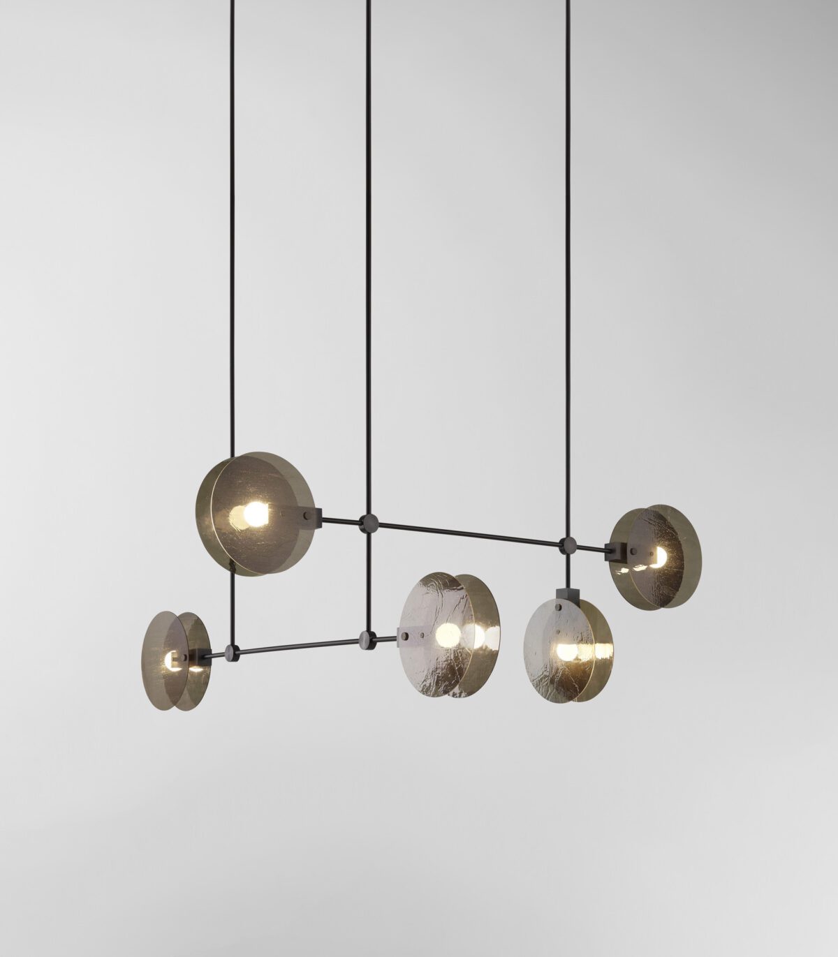 Nebulae Horizontal Chandelier | 5 Shades