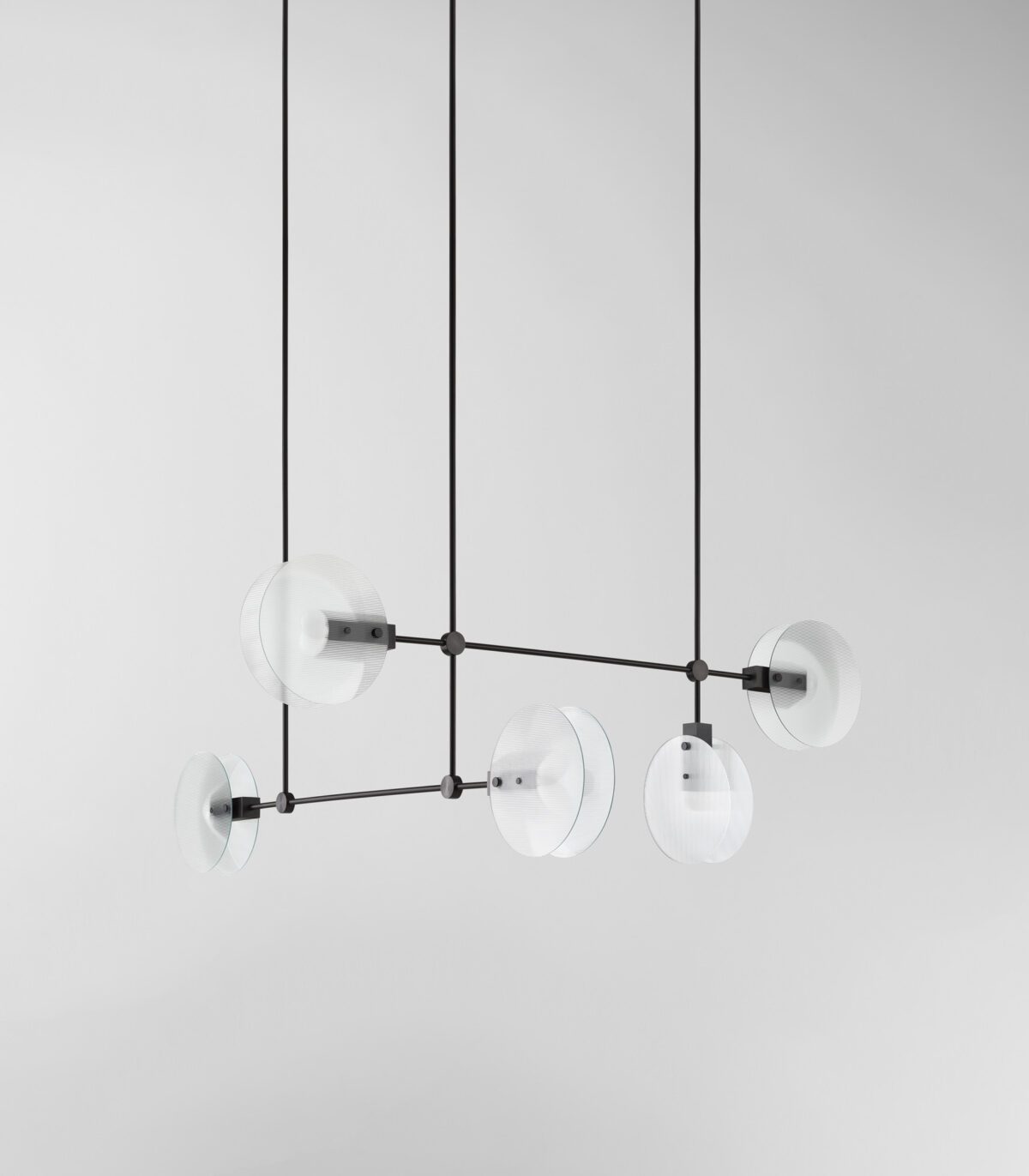 Nebulae Horizontal Chandelier | 5 Shades