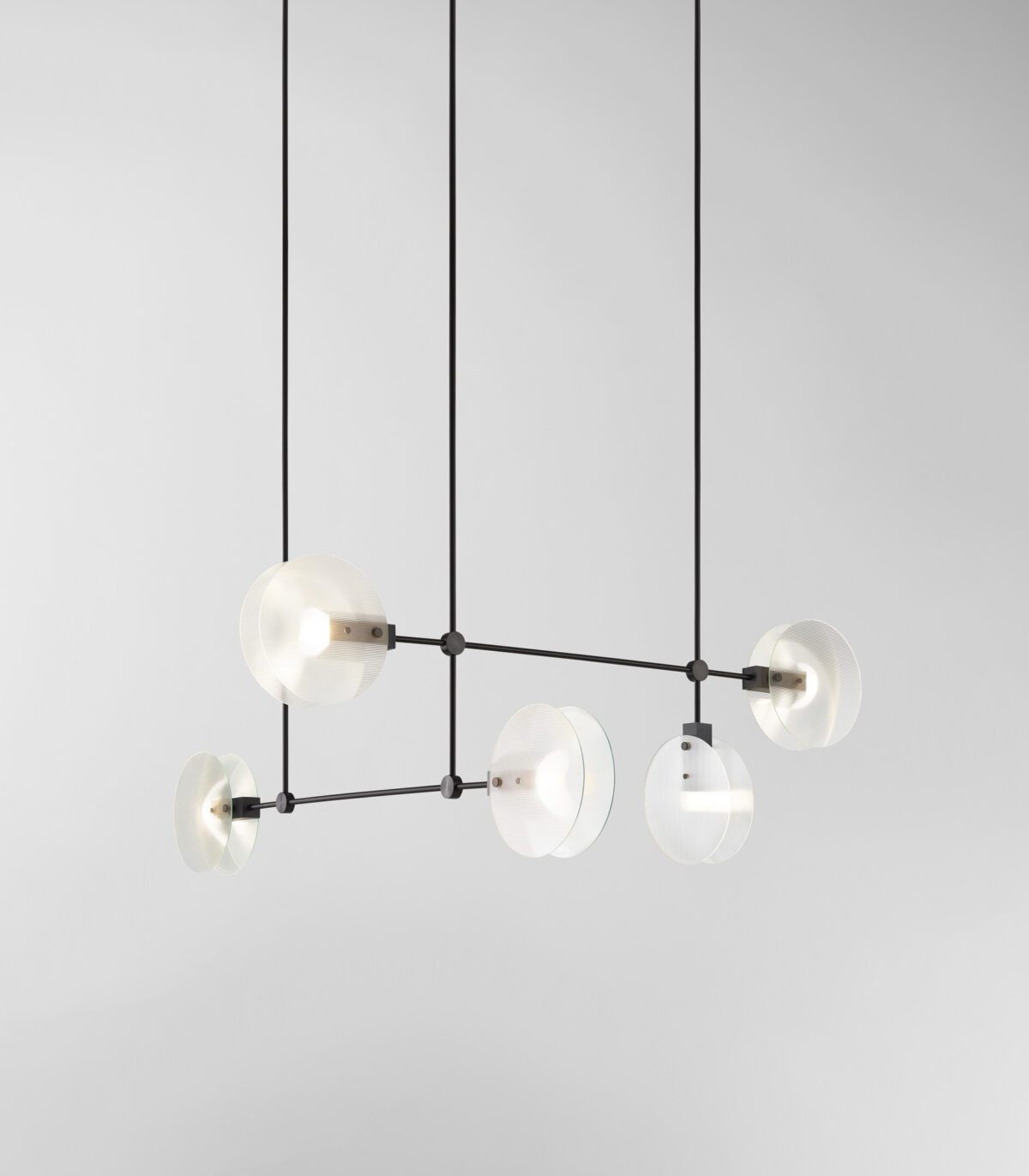 Nebulae Horizontal Chandelier | 5 Shades