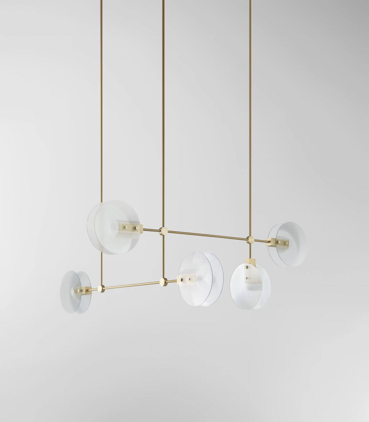 Nebulae Horizontal Chandelier | 5 Shades