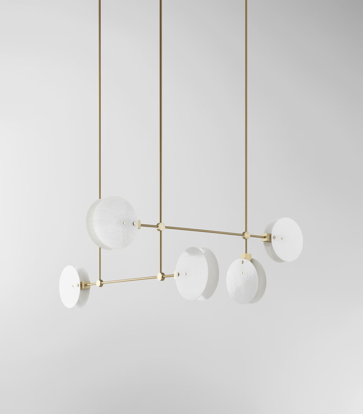 Nebulae Horizontal Chandelier | 5 Shades