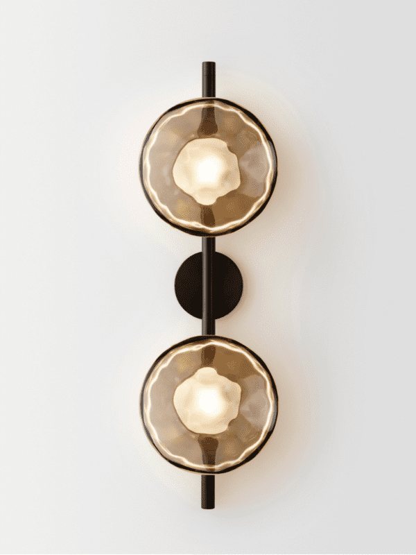 Ceto Ofset Wall Light II - Black Anodised, Black